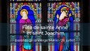 Découvrir sainte Anne  et saint Joachim