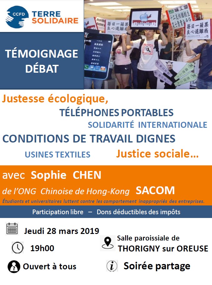 Affiche CCFD 2019 Thorigny